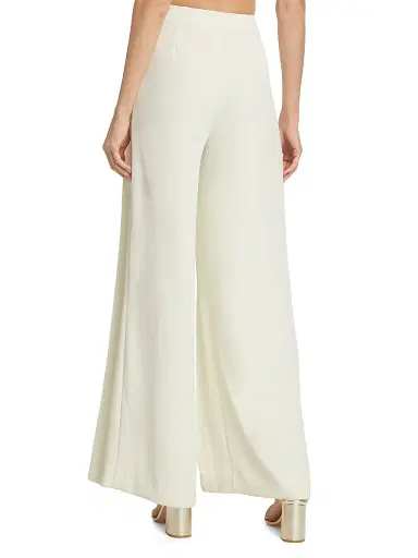 L'AGENCE Women's Nova Pleat Straight-Leg Pants - | Thumbnail 5