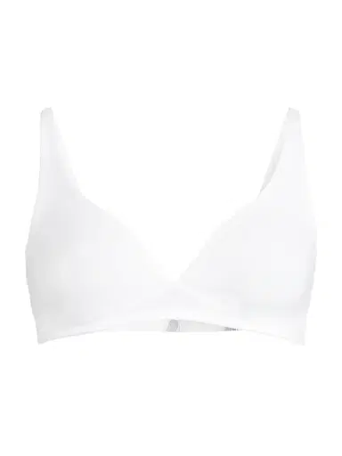 Hanro Women's Cotton Sensation Soft Cup Bra - White - Size 36E | Thumbnail 1