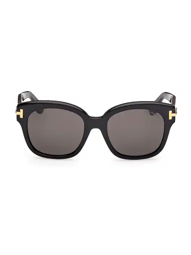 Tom Ford Women's Icon 55MM Square Sunglasses - Black | Thumbnail 2