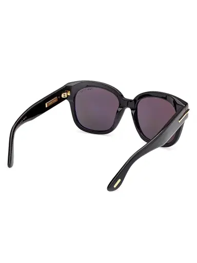 Tom Ford Women's Icon 55MM Square Sunglasses - Black | Thumbnail 6