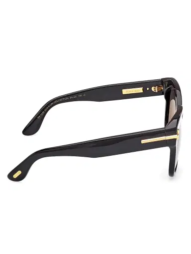 Tom Ford Women's Icon 55MM Square Sunglasses - Black | Thumbnail 7
