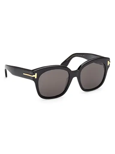 Tom Ford Women's Icon 55MM Square Sunglasses - Black | Thumbnail 8