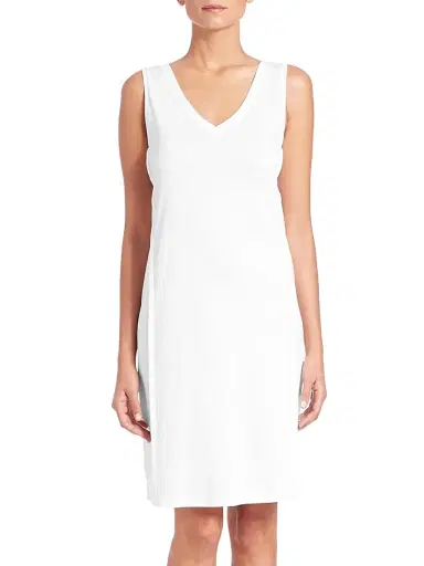 Hanro Women's Pure Essence Tank Nighgown - Blue Glow - Size XS | Thumbnail 3