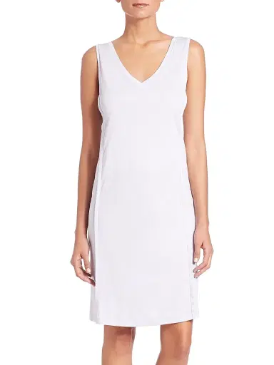 Hanro Women's Pure Essence Tank Nighgown - Blue Glow - Size XS | Thumbnail 1