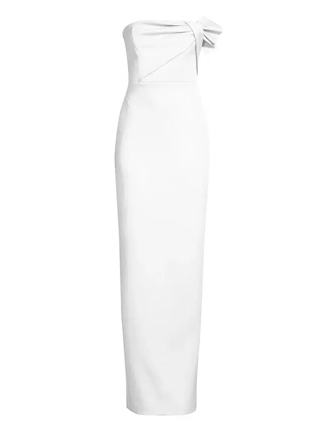 Black Halo Women's Divina Gown - Whip Cream