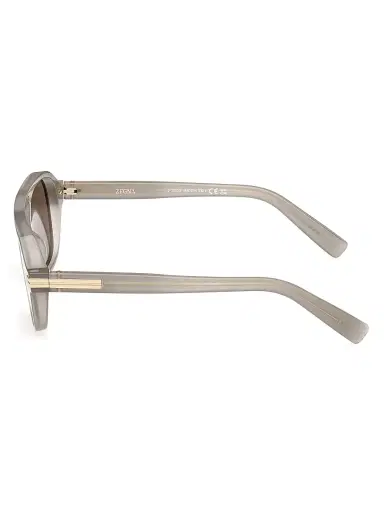 Zegna Men's 51MM Round Sunglasses | Thumbnail 3 Zegna Men's 51MM Round Sunglasses | Thumbnail 3