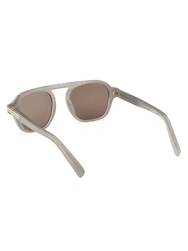 Zegna Men's 51MM Round Sunglasses | Thumbnail 4 Zegna Men's 51MM Round Sunglasses | Thumbnail 4