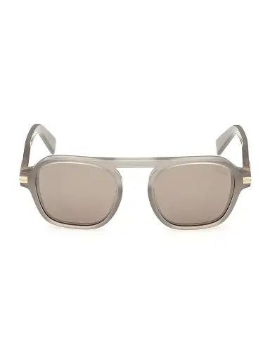 Zegna Men's 51MM Round Sunglasses | Thumbnail 1 Zegna Men's 51MM Round Sunglasses | Thumbnail 1