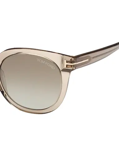 TOM FORD Women's 53MM Butterfly Sunglasses - Transparent Oyster Gradient | Thumbnail 3 TOM FORD Women's 53MM Butterfly Sunglasses - Transparent Oyster Gradient | Thumbnail 3