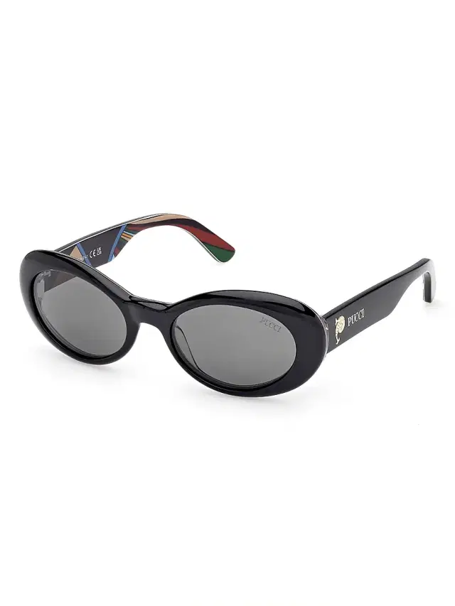 Pucci Women's 53MM Oval Sunglasses - Black