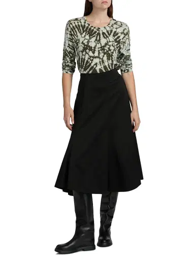 Proenza Schouler Women's Mia Tie-Dye Jersey Top - Caper Multi - Size XL | Thumbnail 2 Proenza Schouler Women's Mia Tie-Dye Jersey Top - Caper Multi - Size XL | Thumbnail 2