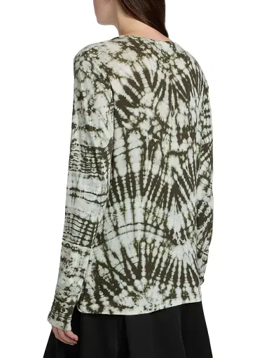 Proenza Schouler Women's Mia Tie-Dye Jersey Top - Caper Multi - Size XL | Thumbnail 5 Proenza Schouler Women's Mia Tie-Dye Jersey Top - Caper Multi - Size XL | Thumbnail 5