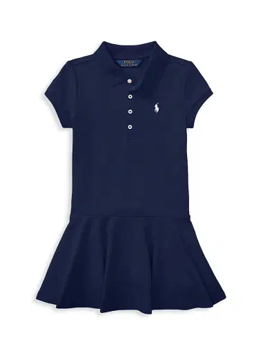 Polo Ralph Lauren Little Girl's & Girl's Polo Dress | Thumbnail 1