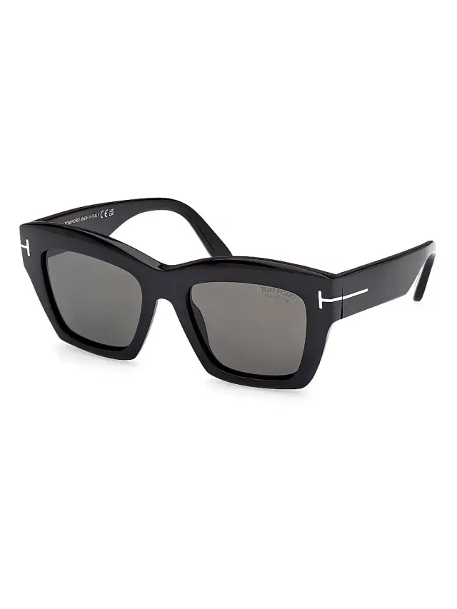 Tom Ford Women's Luna 52MM Butterfly Sunglasses