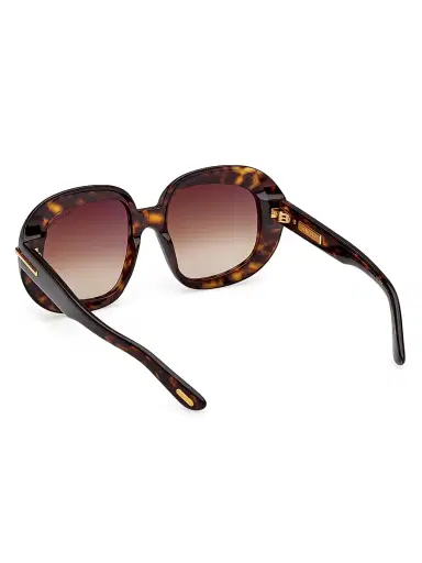 Tom Ford Women's ICON 53MM Round Sunglasses | Thumbnail 4 Tom Ford Women's ICON 53MM Round Sunglasses | Thumbnail 4