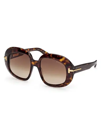 Tom Ford Women's ICON 53MM Round Sunglasses | Thumbnail 1 Tom Ford Women's ICON 53MM Round Sunglasses | Thumbnail 1
