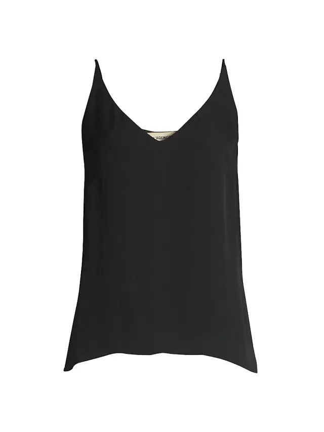 Women's Gabriella V-Neck Tank - Black