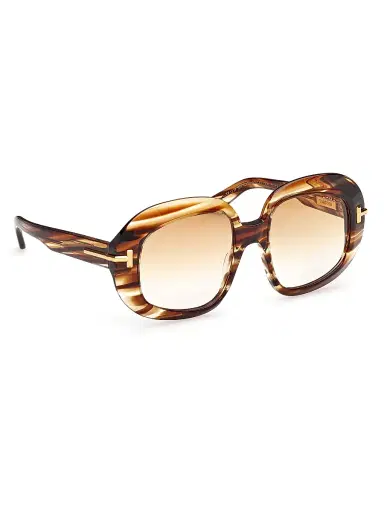 Tom Ford Women's ICON 53MM Round Sunglasses | Thumbnail 8 Tom Ford Women's ICON 53MM Round Sunglasses | Thumbnail 8