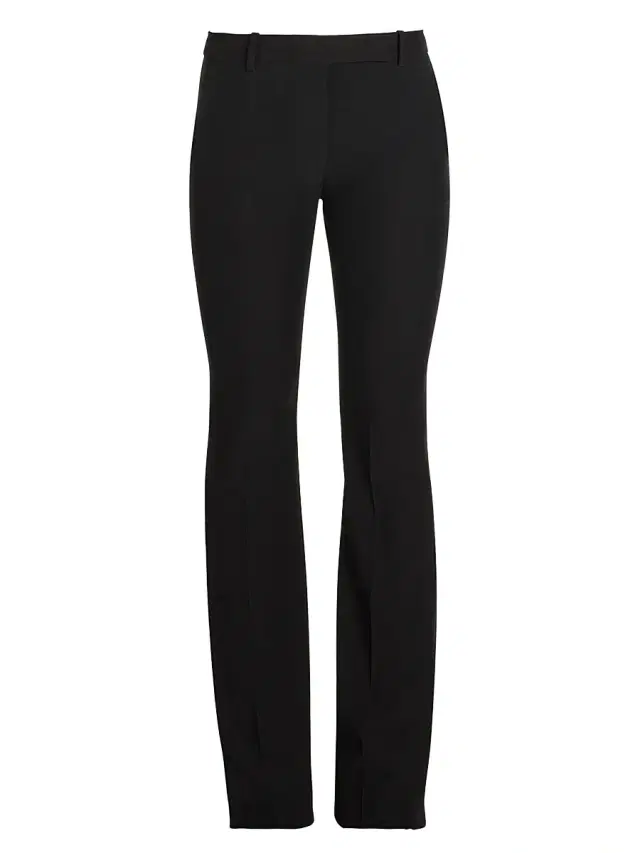 McQueen Women's Narrow Bootcut Trousers - Black