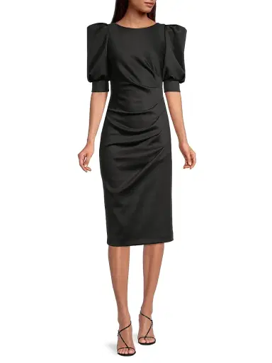BLACK HALO Women's Zella Scoopback Cocktail Dress - Black - Size 2 | Thumbnail 2 BLACK HALO Women's Zella Scoopback Cocktail Dress - Black - Size 2 | Thumbnail 2