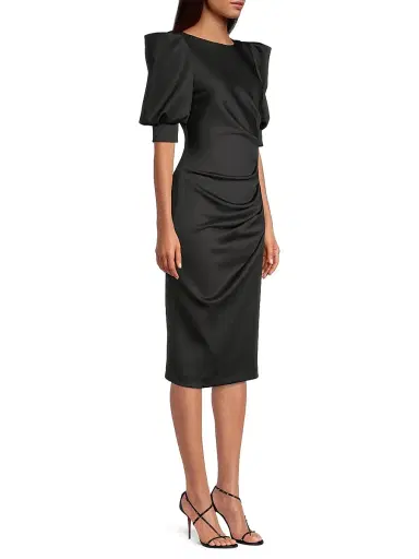 BLACK HALO Women's Zella Scoopback Cocktail Dress - Black - Size 2 | Thumbnail 4 BLACK HALO Women's Zella Scoopback Cocktail Dress - Black - Size 2 | Thumbnail 4