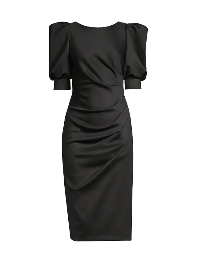 Black Halo Women's Zella Scoopback Cocktail Dress - Black