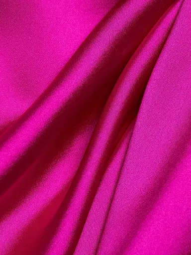 Amsale Women's Draped Off-The-Shoulder Gown - Fuchsia | Thumbnail 7
