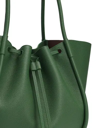 Proenza Schouler Women's Large Ruched Leather Tote Bag | Thumbnail 5 Proenza Schouler Women's Large Ruched Leather Tote Bag | Thumbnail 5