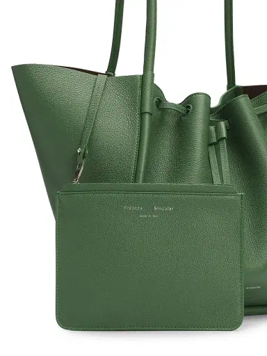 Proenza Schouler Women's Large Ruched Leather Tote Bag | Thumbnail 6 Proenza Schouler Women's Large Ruched Leather Tote Bag | Thumbnail 6