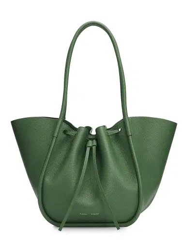 Proenza Schouler Women's Large Ruched Leather Tote Bag | Thumbnail 1 Proenza Schouler Women's Large Ruched Leather Tote Bag | Thumbnail 1