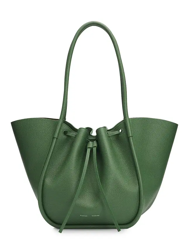 Proenza Schouler Women's  Ruched Leather Tote Bag - Patina