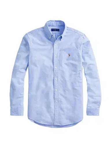 Polo Ralph Lauren Men's Classic-Fit Cotton Oxford Shirt - Blue - Size XXL | Thumbnail 1 Polo Ralph Lauren Men's Classic-Fit Cotton Oxford Shirt - Blue - Size XXL | Thumbnail 1