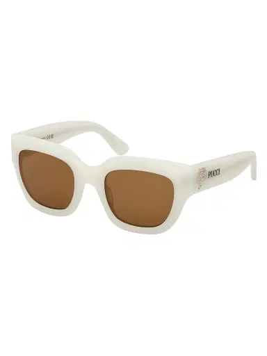 PUCCI Women's 51MM Butterfly Sunglasses - Ivory Brown | Thumbnail 4 PUCCI Women's 51MM Butterfly Sunglasses - Ivory Brown | Thumbnail 4