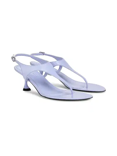 Proenza Schouler Women's Tee 60MM Leather T-Strap Sandals - Wisteria - Size 10.5 | Thumbnail 2 Proenza Schouler Women's Tee 60MM Leather T-Strap Sandals - Wisteria - Size 10.5 | Thumbnail 2