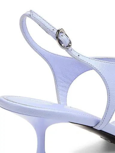 Proenza Schouler Women's Tee 60MM Leather T-Strap Sandals - Wisteria - Size 10.5 | Thumbnail 5 Proenza Schouler Women's Tee 60MM Leather T-Strap Sandals - Wisteria - Size 10.5 | Thumbnail 5