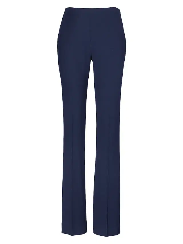 Ralph Lauren Collection Women's Alandra Stretch Wool Pants - Navy