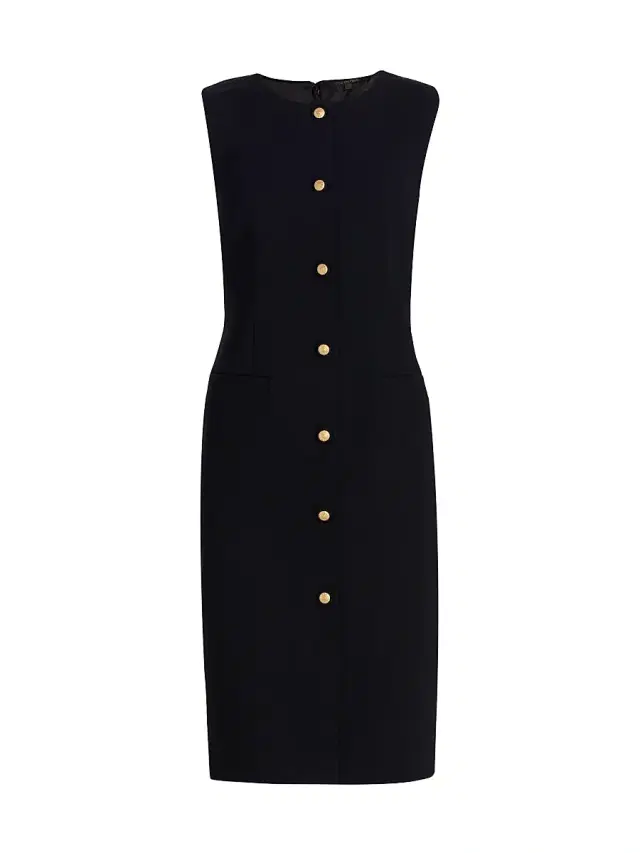 Kobi Halperin Women's Briel Crepe Sleeveless Midi-Dress - Black