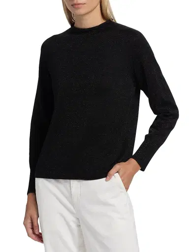 Kobi Halperin Women's Lisa Wool-Blend Sweater - Black - Size XL | Thumbnail 3