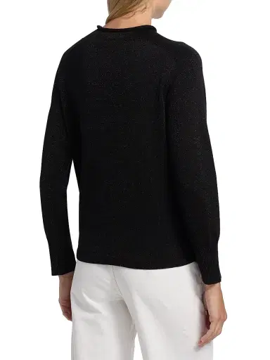 Kobi Halperin Women's Lisa Wool-Blend Sweater - Black - Size XL | Thumbnail 5