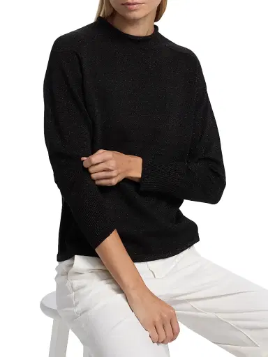 Kobi Halperin Women's Lisa Wool-Blend Sweater - Black - Size XL | Thumbnail 6