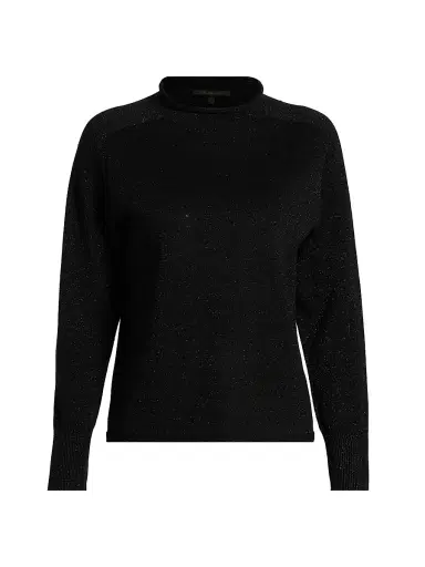 Kobi Halperin Women's Lisa Wool-Blend Sweater - Black - Size XL | Thumbnail 1