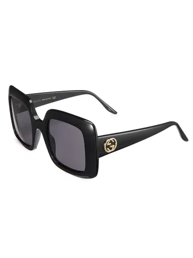 Gucci Women's 52MM Rectangular Squared Sunglasses | Thumbnail 2 Gucci Women's 52MM Rectangular Squared Sunglasses | Thumbnail 2