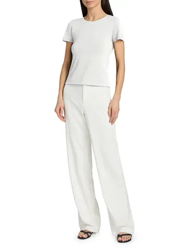 Kobi Halperin Women's Rhianna Matte Jersey T-Shirt - White - Size XXL | Thumbnail 2
