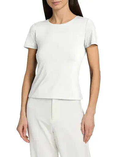 Kobi Halperin Women's Rhianna Matte Jersey T-Shirt - White - Size XXL | Thumbnail 3