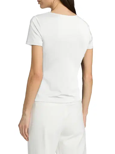 Kobi Halperin Women's Rhianna Matte Jersey T-Shirt - White - Size XXL | Thumbnail 5