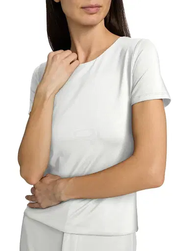 Kobi Halperin Women's Rhianna Matte Jersey T-Shirt - White - Size XXL | Thumbnail 6