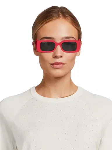 Gucci Women's Chaise Longue 54MM Rectangular Sunglasses - Red | Thumbnail 2 Gucci Women's Chaise Longue 54MM Rectangular Sunglasses - Red | Thumbnail 2