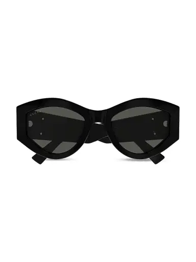 Gucci Women's GG Extruded 53MM Oval Sunglasses | Thumbnail 3