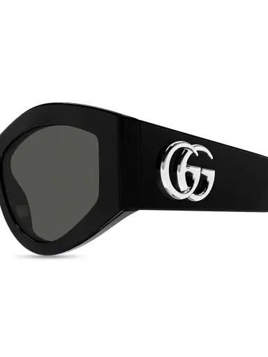 Gucci Women's GG Extruded 53MM Oval Sunglasses | Thumbnail 4