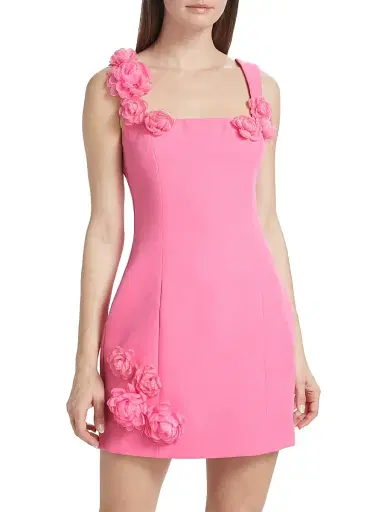 Elliatt Women's Trompe Minidress - Pink - Size Large | Thumbnail 3 Elliatt Women's Trompe Minidress - Pink - Size Large | Thumbnail 3